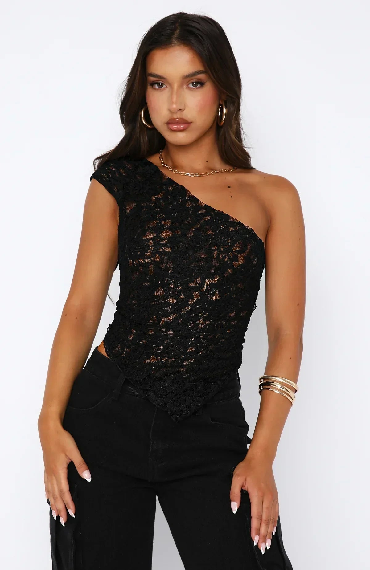 Lena™ | Trendy lace top