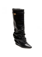 Sandra Lock PU Boots