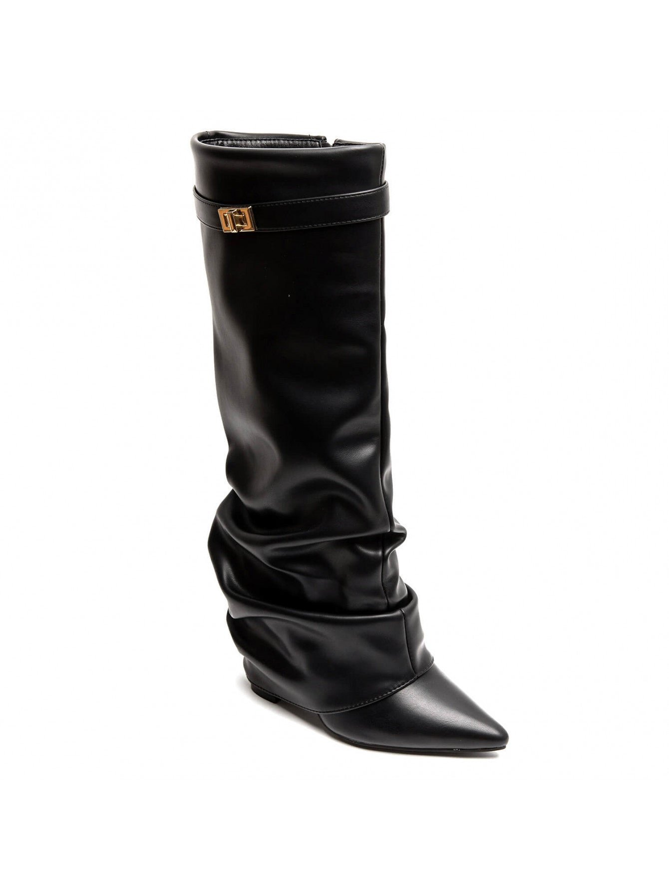 Sandra Lock PU Boots