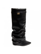 Sandra Lock PU Boots