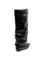Sandra Lock PU Boots
