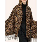 Panthère™ | Warme sjaal met luipaardprint