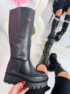 Iria Black High Boots
