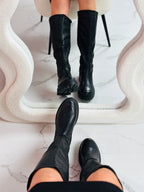 Anetta Black High Boots  - Maat 37