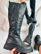 Anetta Black High Boots  - Maat 37