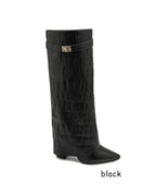 Lock Special Black Boots